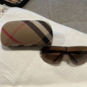 Burberry shield  unisex sunglasses
